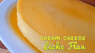 How To Make Cream Cheese Leche FlanBaked Or Steamed [upl. by Hertzog368]