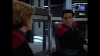 Chakotay finally tells Janeway his true feelings [upl. by Blackington]