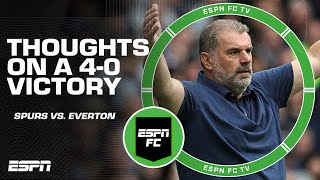 Tottenham vs Everton Reaction Totally dominant but asleep at the same time  ESPN FC [upl. by Anovad588]