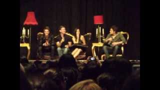 Nate Buzolic Matt Davis Torrey DeVitto and Paul Wesley  Bloodlines  22062013 [upl. by Vogeley324]