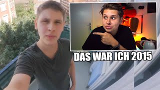 Evanijo reagiert auf sein 2015 Vlog😆😆Cringii [upl. by Gurias]