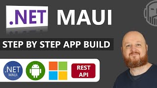 NET MAUI Step by Step Build [upl. by Walliw]