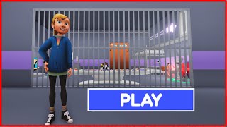 Rileys Prison Run  Roblox Scary Obby  Foxy obby Roblox ScaryObby [upl. by Barkley]