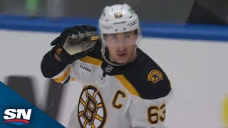 Brad Marchand Taunts Canucks Fans After Power Play Goal [upl. by Madid]