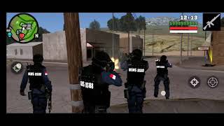 GTA San Andreas to Cleaning ops mod Densus 88 [upl. by Elo482]