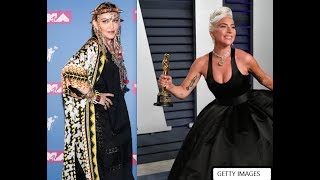 Lady Gaga and Madonna End Feud At Oscar Party Afternoon Sleaze [upl. by Adnima]