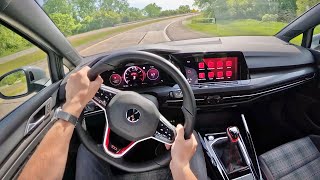 2023 Volkswagen Golf GTI SE 6Speed Manual  POV Review [upl. by Baillieu963]