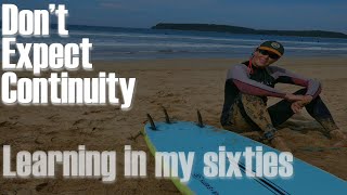 Beginner surfing  Learning in my sixties  2 Steps forward 1 Step back  Gerroa and Broulee NSW [upl. by Moclam869]