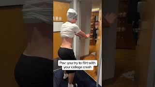 He got the snap☠️😭 cringe dance prank funny rizz pledge [upl. by Hollyanne990]