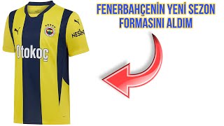 FENERBAHÇE’NİN 2425 YENİ SEZON FORMASINI ALDIM 3000 TL [upl. by Flight]