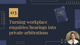 Privately arbitrate workplace enquiries and avoid the CCMA [upl. by Terrej]