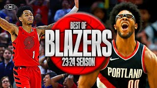 Portland Trail Blazers BEST Highlights amp Moments 2324 Season [upl. by Eilarol]