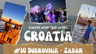 EPS 10  Highlights Of Zadar Croatia Europe Road Trip  11 Countries in 23 Days [upl. by Maillij]