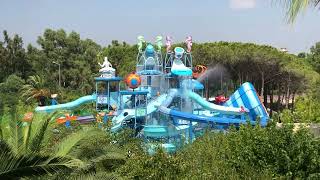 Urlaubs Tipp Aquapark mit 15000qm ⭐️ 5 Sterne Hotel Güral Premier Belek mit 130000 qm in Türkei [upl. by Adlesirc566]