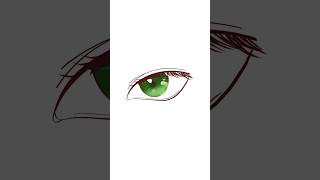 How to Draw Anime Eyes  Simple Anime Eye Drawing Tutorial [upl. by Aiekam923]