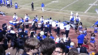 Chamblee High School Drumline Homecoming 2012 [upl. by Neerod]