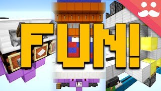 5 FUN GAMES to Play in Minecraft [upl. by Thebault868]