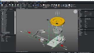 Exploring the user interface BricsCAD V20  Mechanical Workspace [upl. by Milon783]