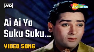 Aai Aai Ya Suku Suku  Junglee 1961  Shammi Kapoor Helen Saira Bani [upl. by Lemraj566]