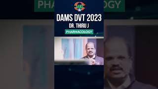 Pharmacology  DAMS DVT 2023  Dr Thiru J next2023 nextexampreparation neetpgpreparation [upl. by Sukram]