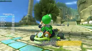 Mario Kart 8 Deluxe All 96 Tracks 200cc Speedrun in 30648 Current World Record [upl. by Rossner]