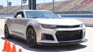 2017 Chevrolet Camaro ZL1 Acceleration  Braking [upl. by Templia]