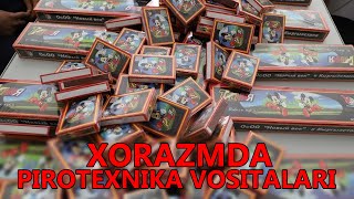 XORAZMDA PIROTEXNIKA VOSITALARI OLIB YURGAN SHAXS USHLANDI [upl. by Ggerg854]