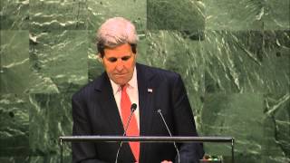 Secretary Kerry Delivers Remarks at the 2015 Nuclear Nonproliferation Treaty Review Conference [upl. by Kent]