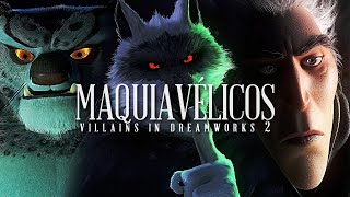 PIORES DO QUE VOCÊ IMAGINA  VILÕES DA DREAMWORKS 4K 2023 [upl. by Wilmott667]