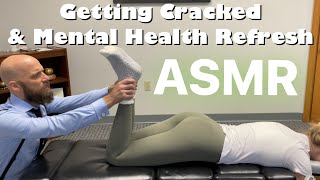 NYC Model DEEP MindBody Crunch Follow Up Chiropractic 4 Mental Clarity ASMR Relax amp Cracks [upl. by Meriel]