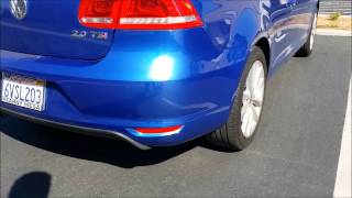 VW EOS paintless bumper reshape [upl. by Elocyn]