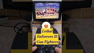 Lethal Enforcers II Gun Fighters Playstation [upl. by Margette]