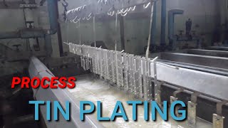 tin plating process tinplatingcopperbusbarbusbarpanel [upl. by Jeffry]