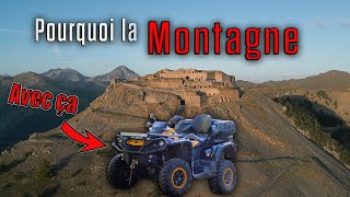 La montagne pour sentraîner en QUAD❓  4K [upl. by Vic]