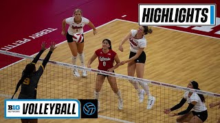 Huskers Nab Several Big Ten Weekly Honors  Big Ten Volleyball  Oct 11 2021 [upl. by Fulmis4]