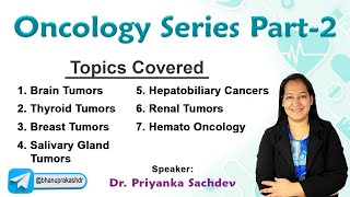 Mastering Oncology with Dr Priyanka Sachdev Part2  National exit test Usmle Neetpg oncology [upl. by Brunella]