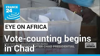 Votecounting begins after Chads presidential election • FRANCE 24 English [upl. by Nanda]