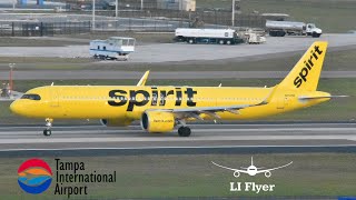 25 MINUTES OF PLANE SPOTTING at Tampa International Airport [upl. by Jarrell]