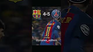 FC BARCELONA VS PSG 61 quotLA REMONTADAquot edit football ucl footballedits shorts [upl. by Ahsiemak]