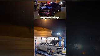 Whipple hellcat vs demon 170 takeover streetcartakeover dodge drifting srtdodge easymoney [upl. by Hsoj251]