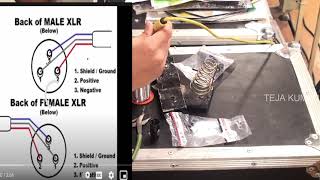 How to Make A DMX Cable  Tutorial Wiring DMX TEJA KUMAR Repair Everything [upl. by Lea]