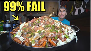 “YOU WON’T WIN” 15LB POUTINE CHALLENGE WITH NO WINNERS IN 10 YEARS [upl. by Nylhsa]