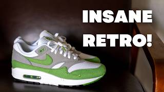 Patta x Nike Air Max 1 Chlorophyll 2024 Review  A Grail Returns [upl. by Cired]