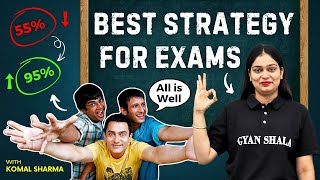 Best Strategy for Exams  PreBoards  Neet  Jee  Self Study  Komal Sharma  Study at Gyan Shala [upl. by Eidlog523]