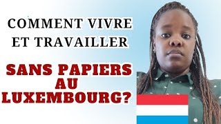 Vivre sans papiers au Luxembourg Comment travailler se loger se soigner étudier [upl. by Oilegor331]