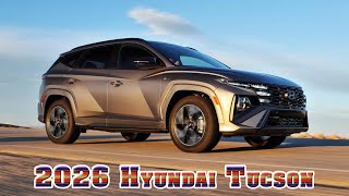 2026 hyundai tucson hybrid limited  I Drove the 2026 Tucson Limited and Found OUTRAGEOUS Features [upl. by Rocco]