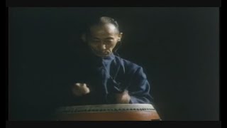 Chinese Daoist temple drummer Mao Zhongqing 毛仲青 [upl. by Ebony]