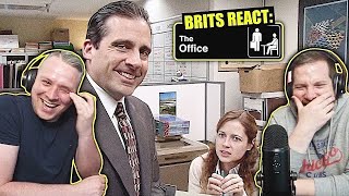 British Guys HILARIOUS The Office Reaction  Season 2 Episode 21 Conflict Resolution [upl. by Ebbie742]