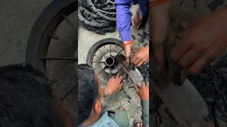 Amazing Tire restoration [upl. by Doane677]