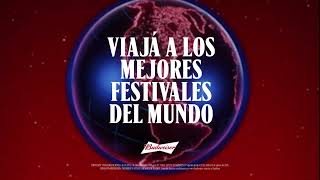 BudXTour  Viajá a los festivales de música más importantes del mundo con Budweiser [upl. by Ardnasil907]